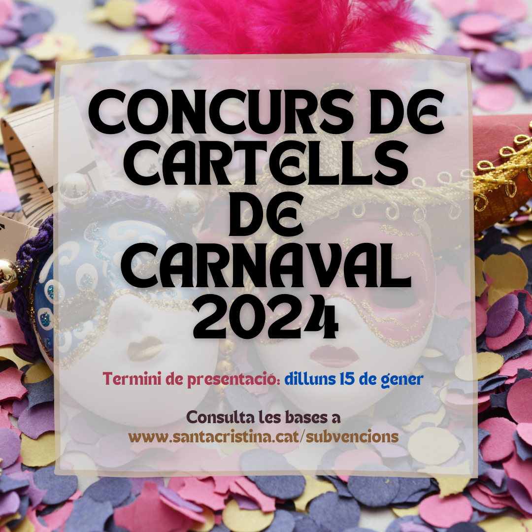 Concurs de cartells de Carnaval