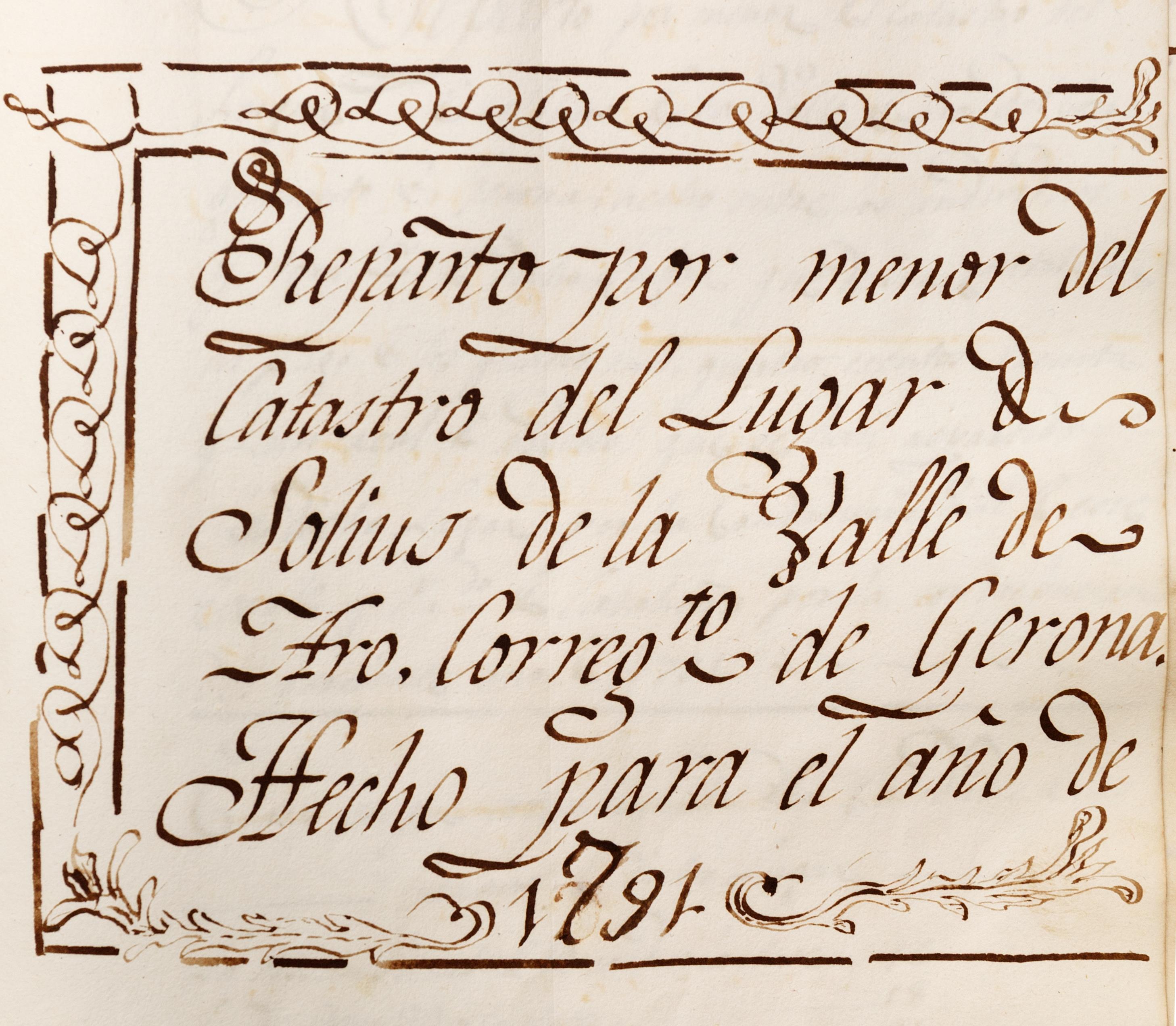 Llibre cadastre Solius 1826 2